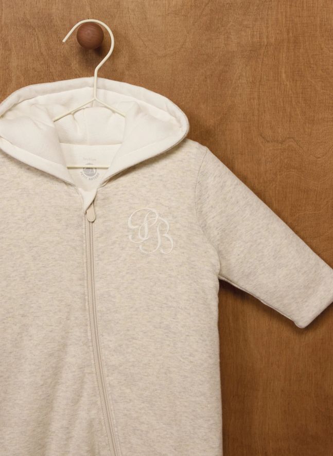 Pilote Coton Ouatiné Bio | Beige chiné
