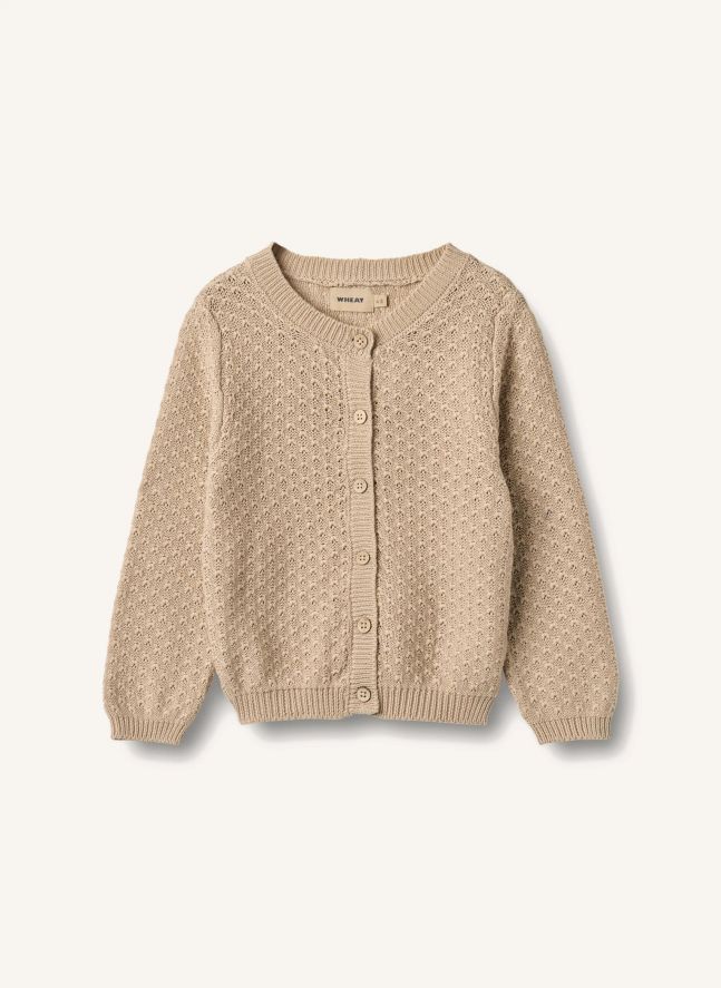 Cardigan Magnella Coton Bio | Ecru