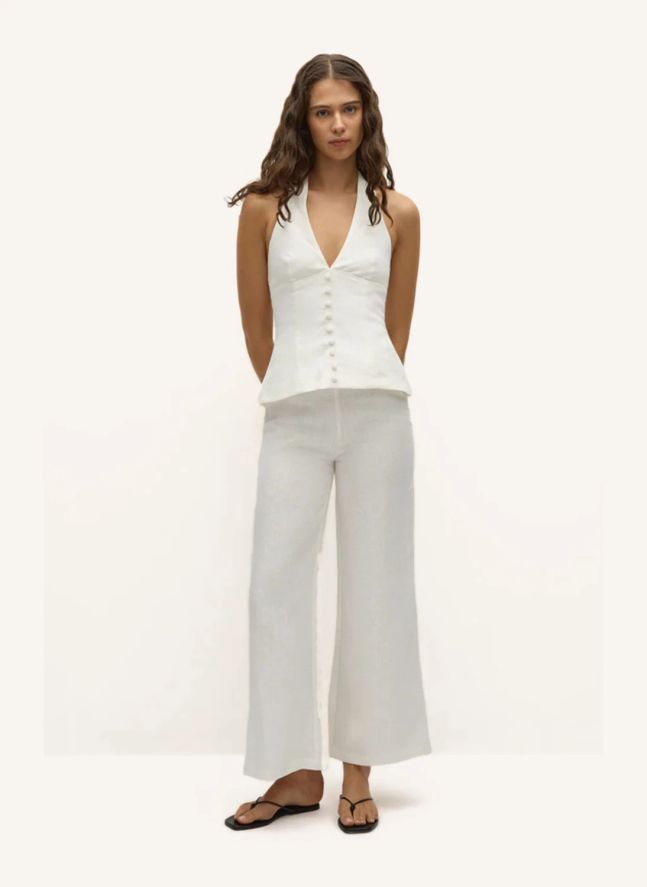 Pantalon Jean | Blanc