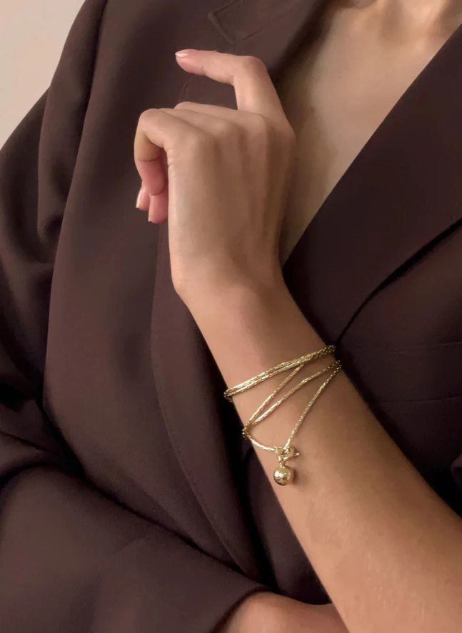 Collier Constance | Doré