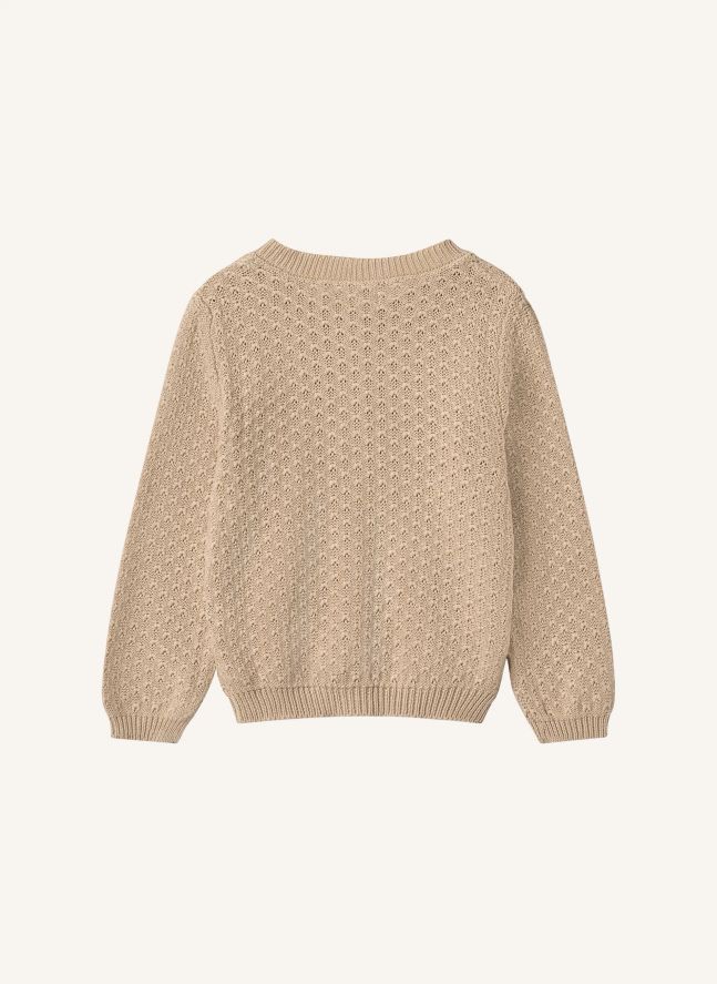 Cardigan Magnella Coton Bio | Ecru