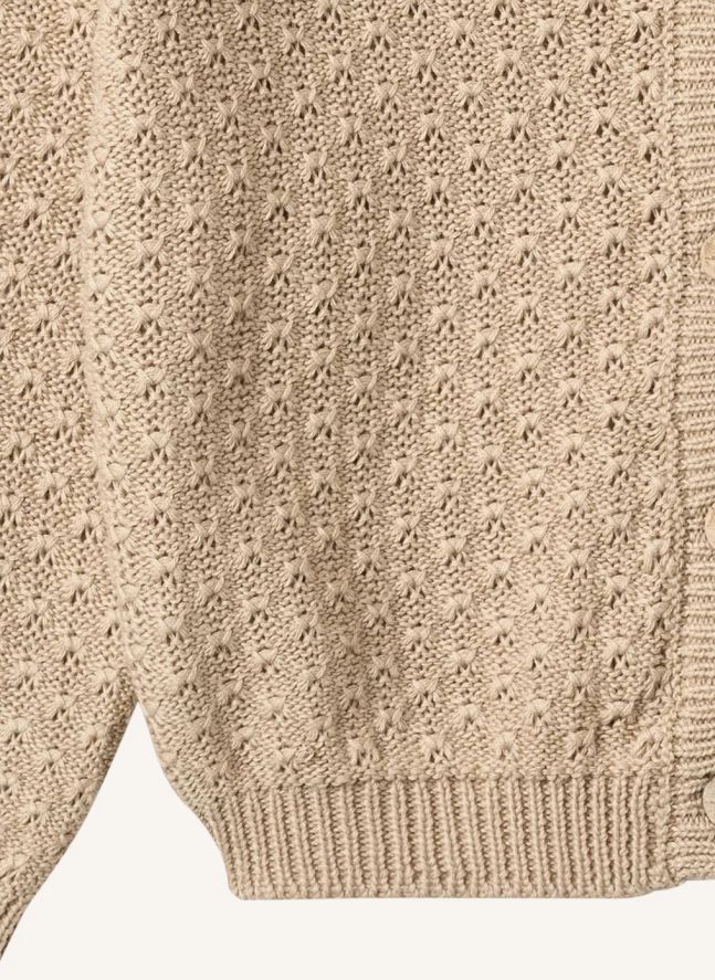 Cardigan Magnella Coton Bio | Ecru