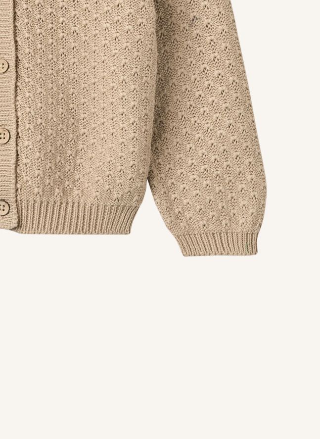 Cardigan Magnella Coton Bio | Ecru