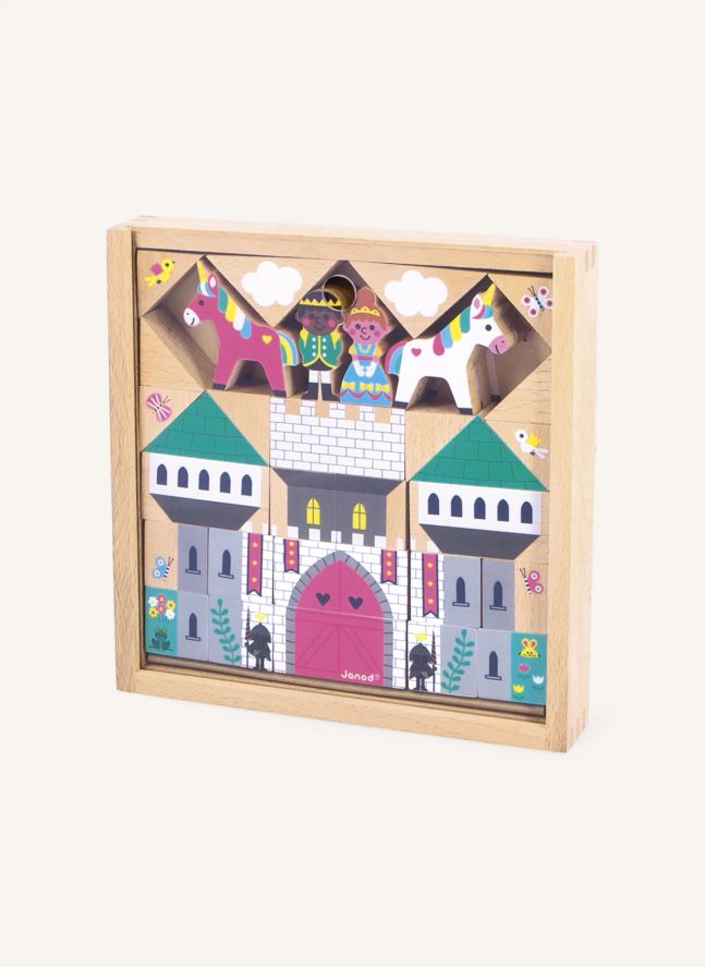 Set de cubes en bois Royaume enchanté - Cross Roads