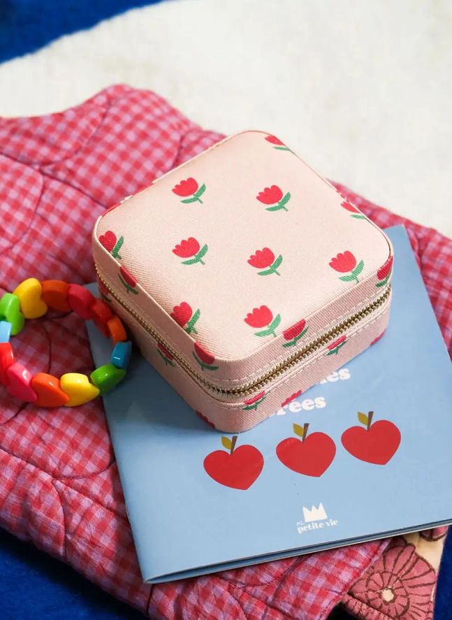 Flower jewelry box