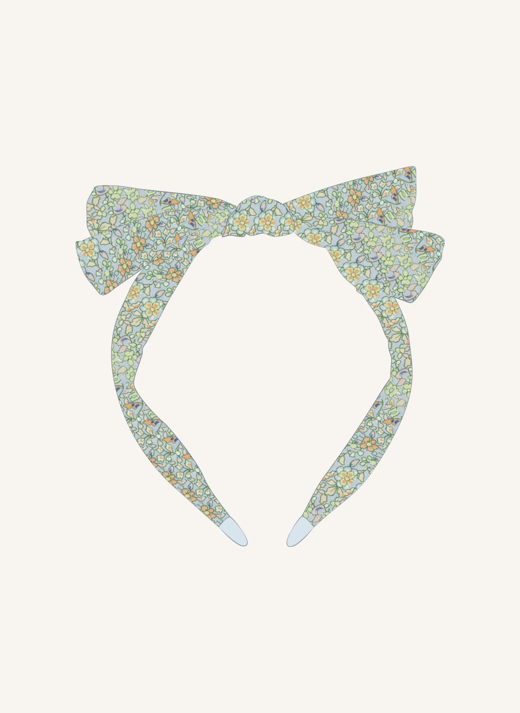 Serre-Tête Printemps | Bleu- Image produit n°0