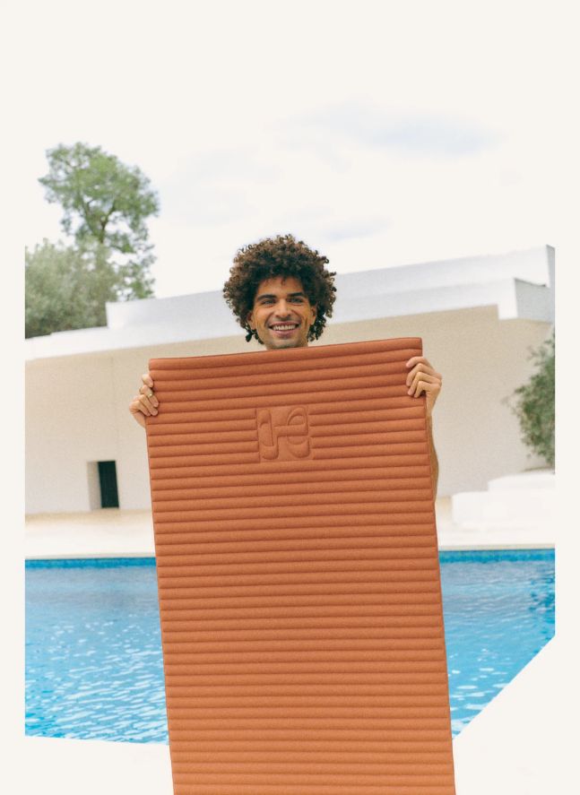 Tapis d'exercice Archy | Terre cuite