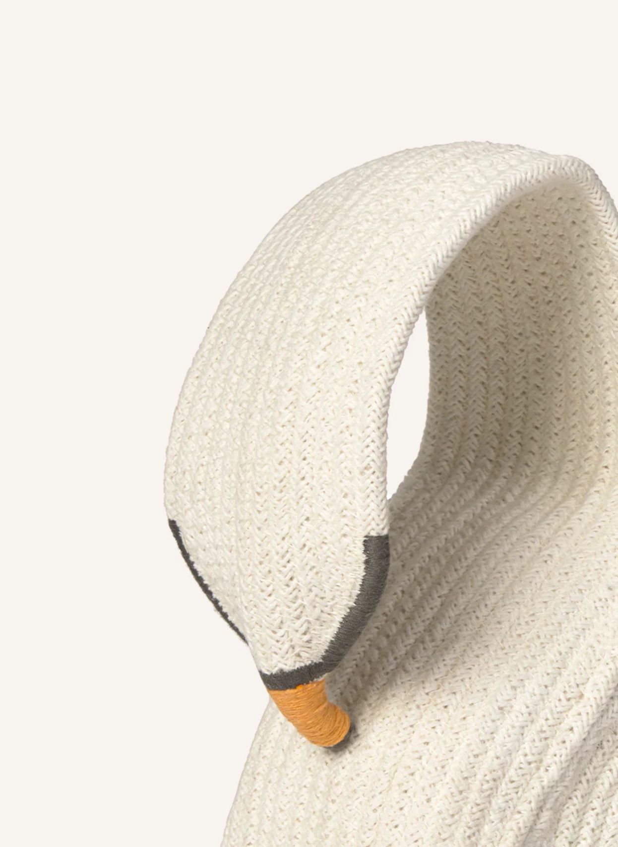 Panier de rangement Cygne | Blanc- Image produit n°3