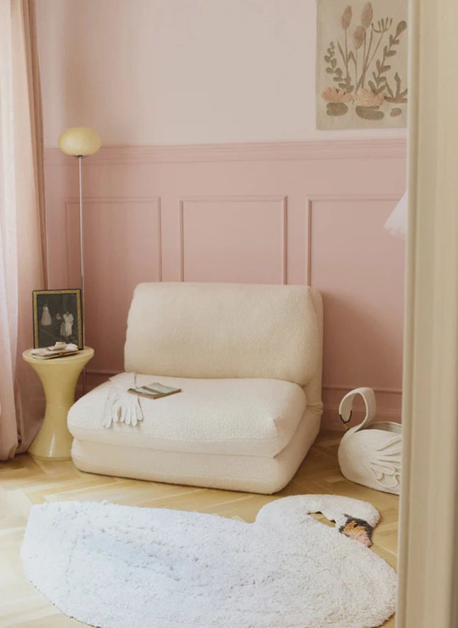 Tapis Cygne | Blanc