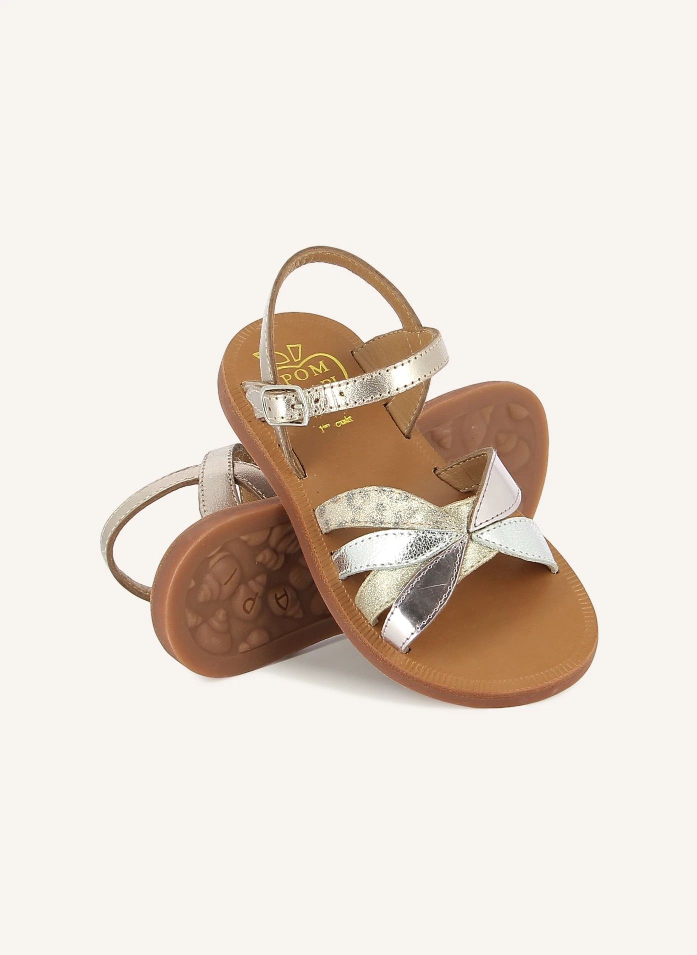 Sandales Plagette Oto | Argenté- Image produit n°3