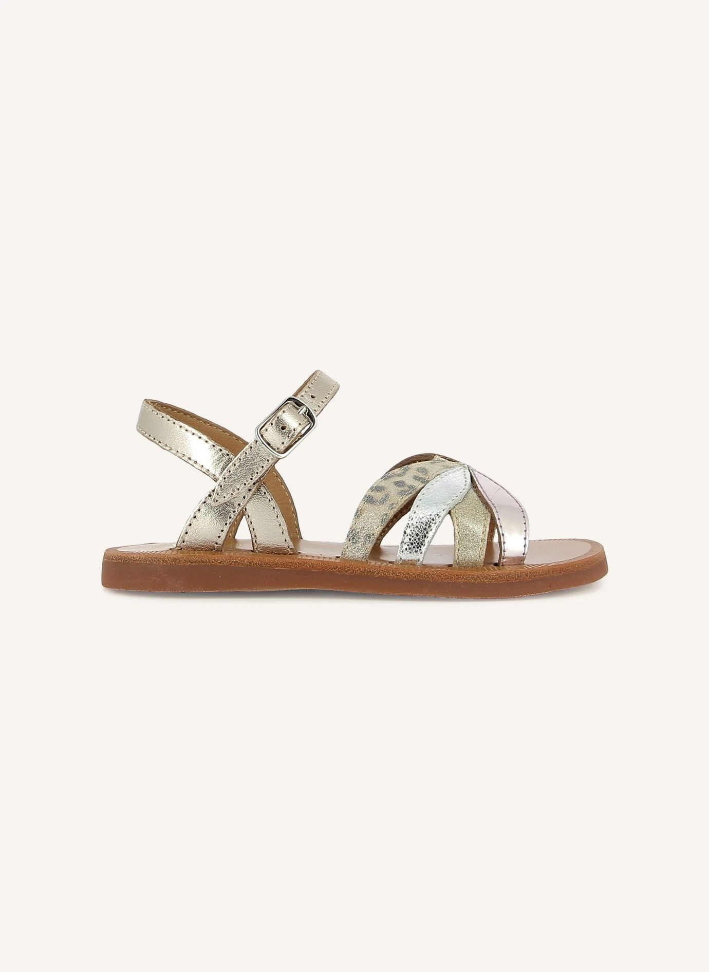 Sandales Plagette Oto | Argenté- Image produit n°0