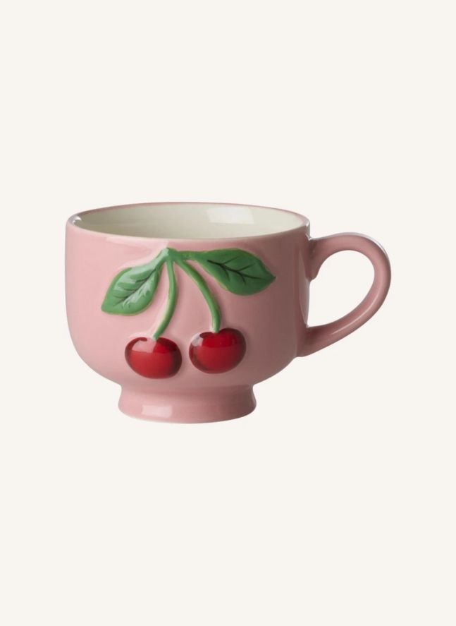 Mug en céramique Cerise | Rose