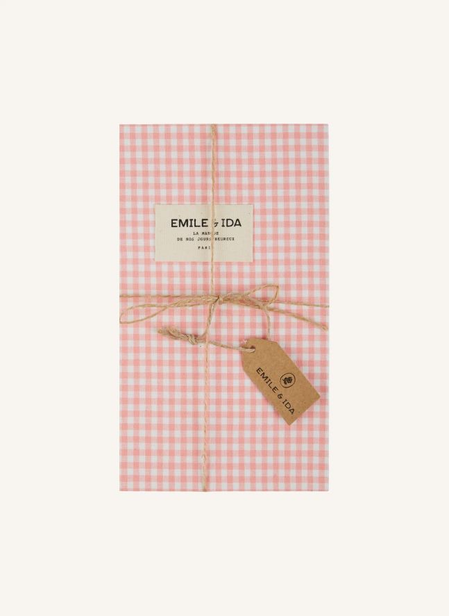 Carnet Vichy | Rose