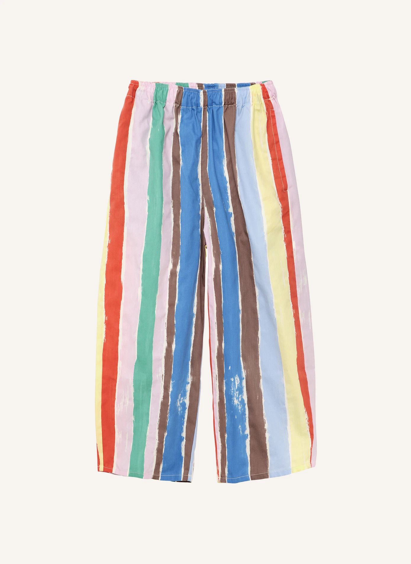 Pantalon Rayé | Bleu- Image produit n°0