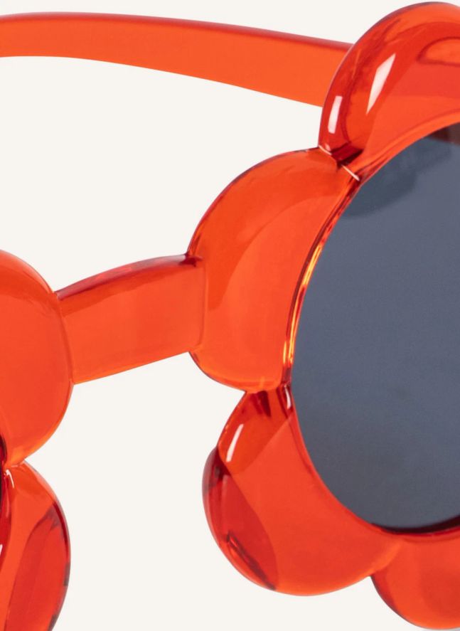 Lunettes de Soleil Fleur | Rouge