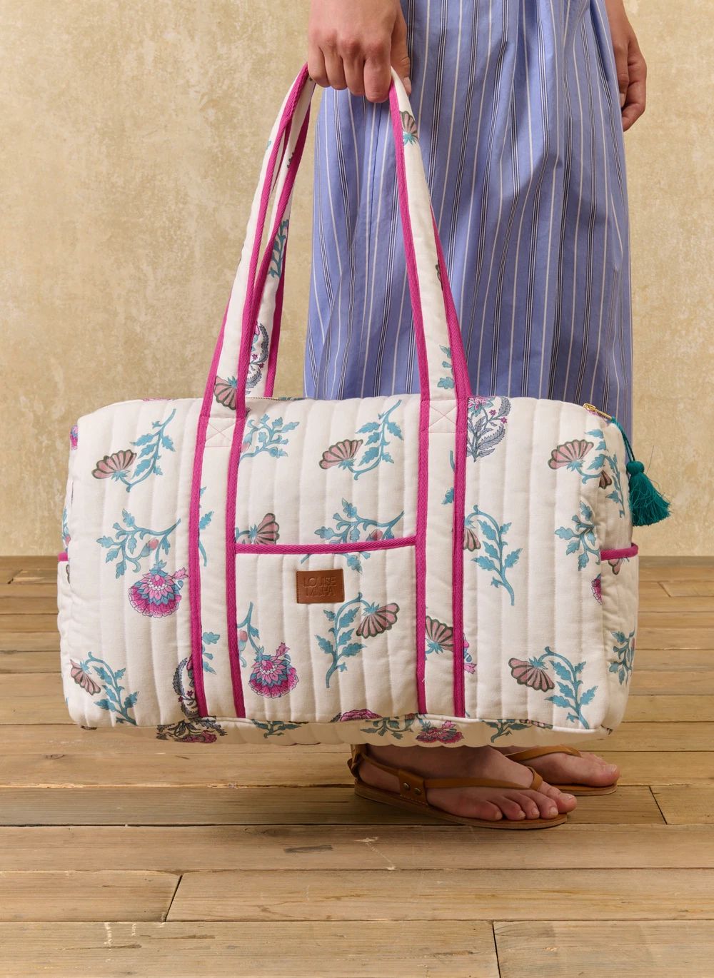 Sac 36h Bilbao en coton bio | Ecru- Image produit n°1