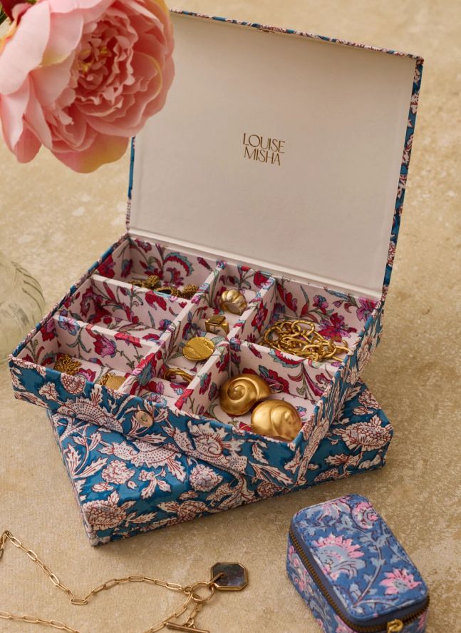 Boîte à bijoux Soumaa | Bleu