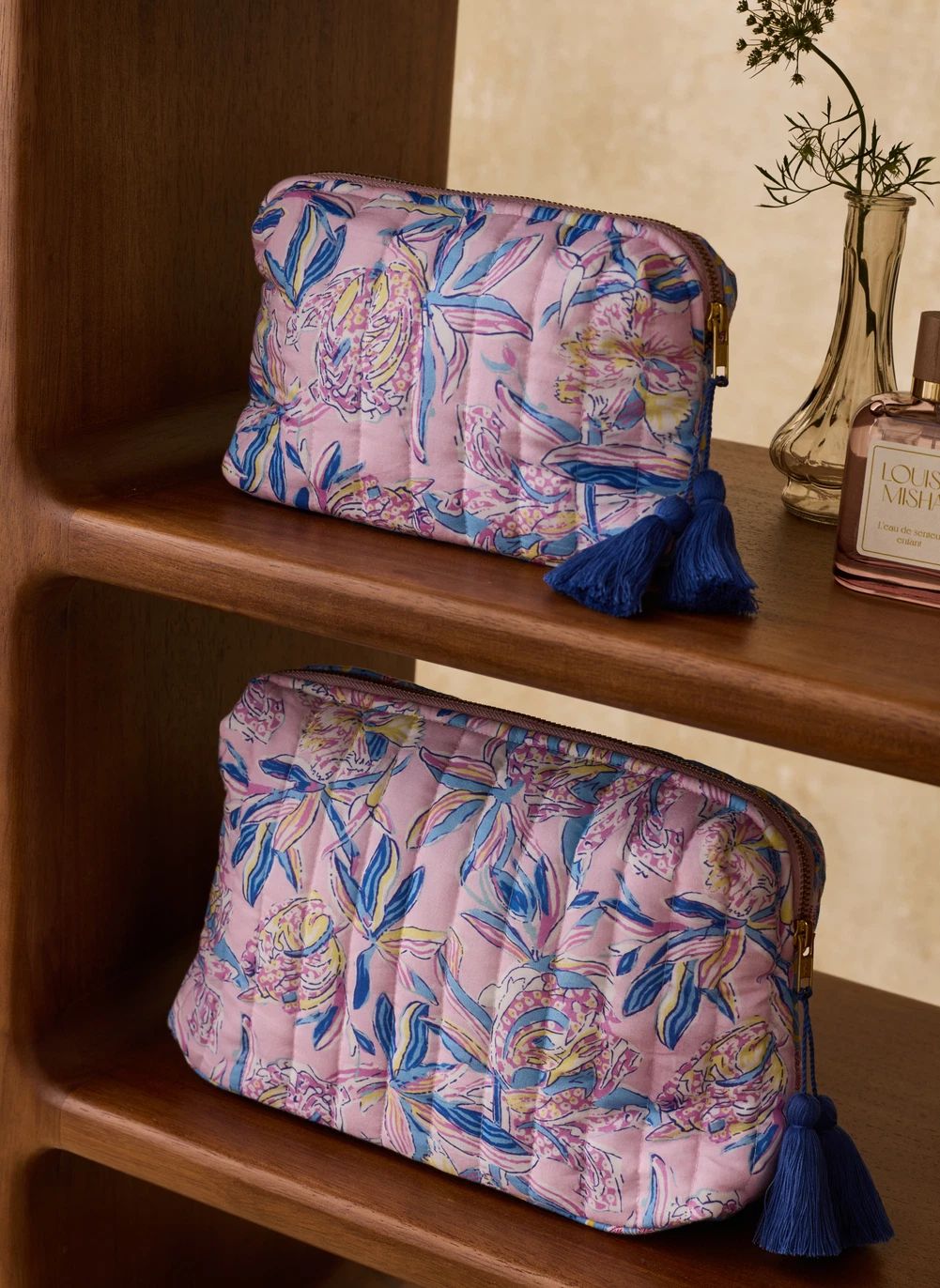 Trousse de toilette Teiki | Bleu ciel- Image produit n°4