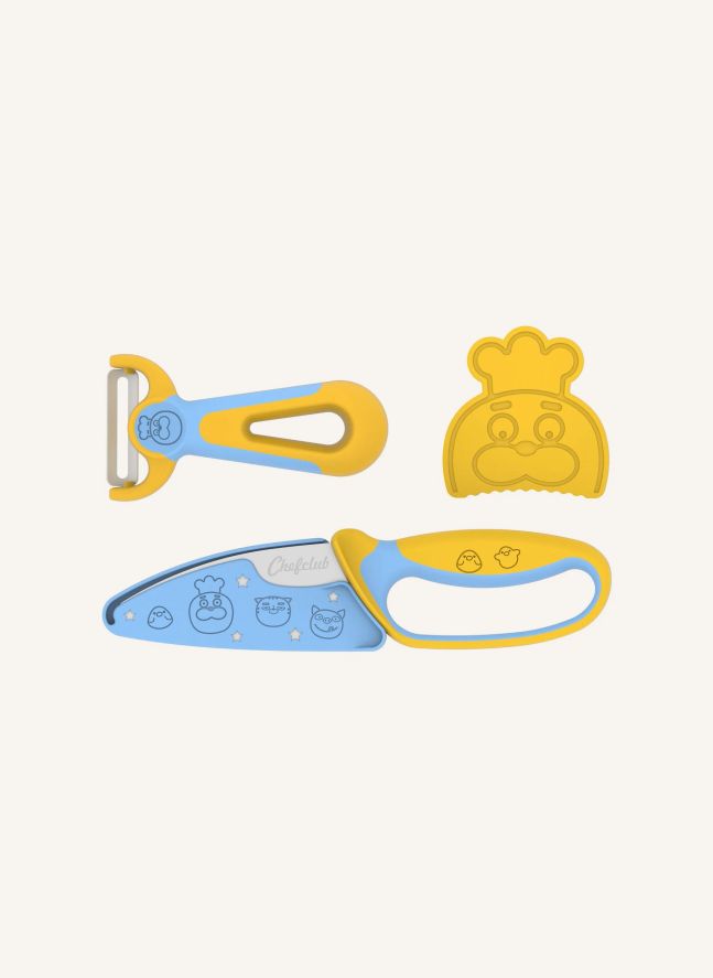 Kit éplucheur et couteau | Jaune
