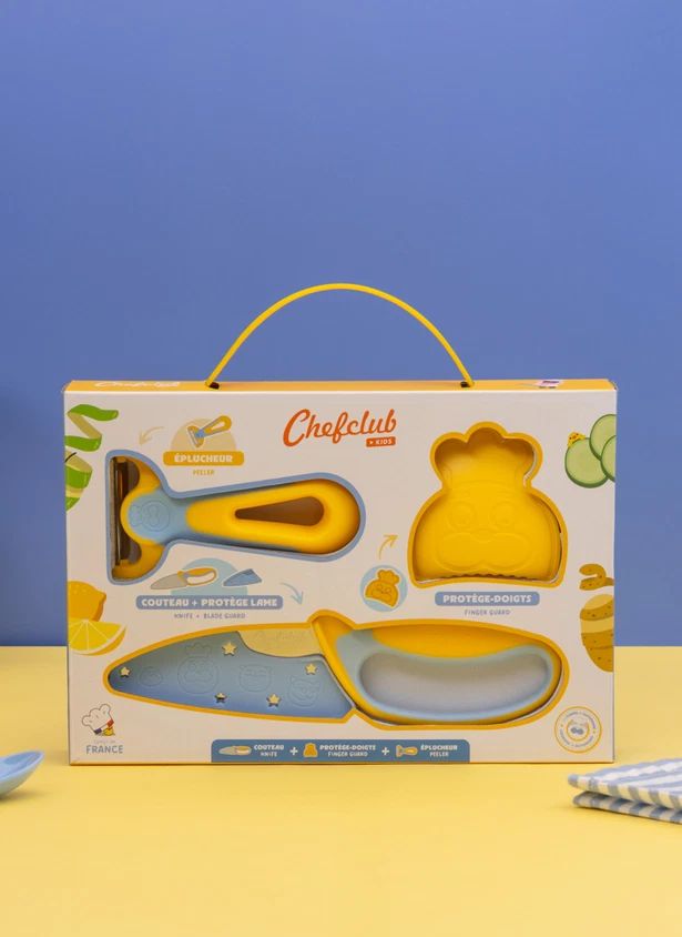 Kit éplucheur et couteau | Jaune
