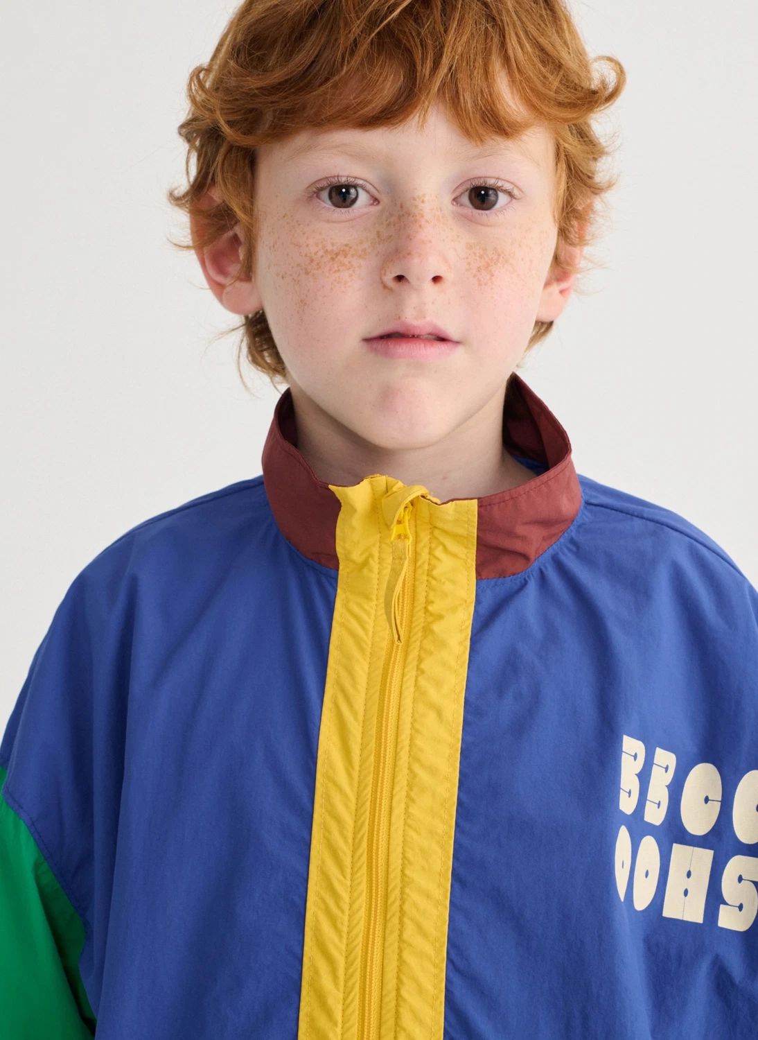 Veste Tracksuit Colorblock Fibres Recyclées | Bleu- Image produit n°2