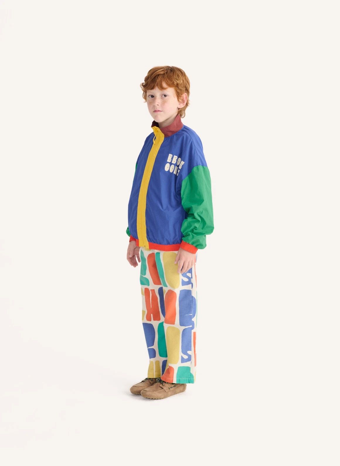 Veste Tracksuit Colorblock Fibres Recyclées | Bleu- Image produit n°5