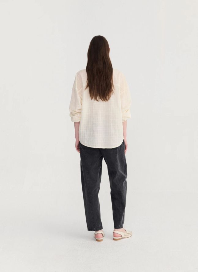 Pantalon Cocoon | Gris foncé
