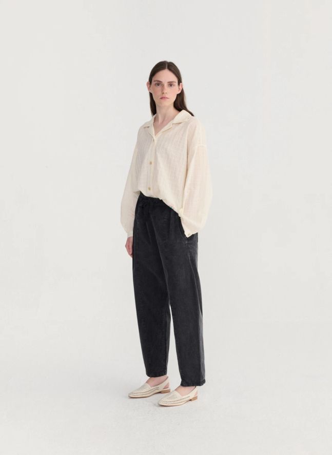 Pantalon Cocoon | Gris foncé