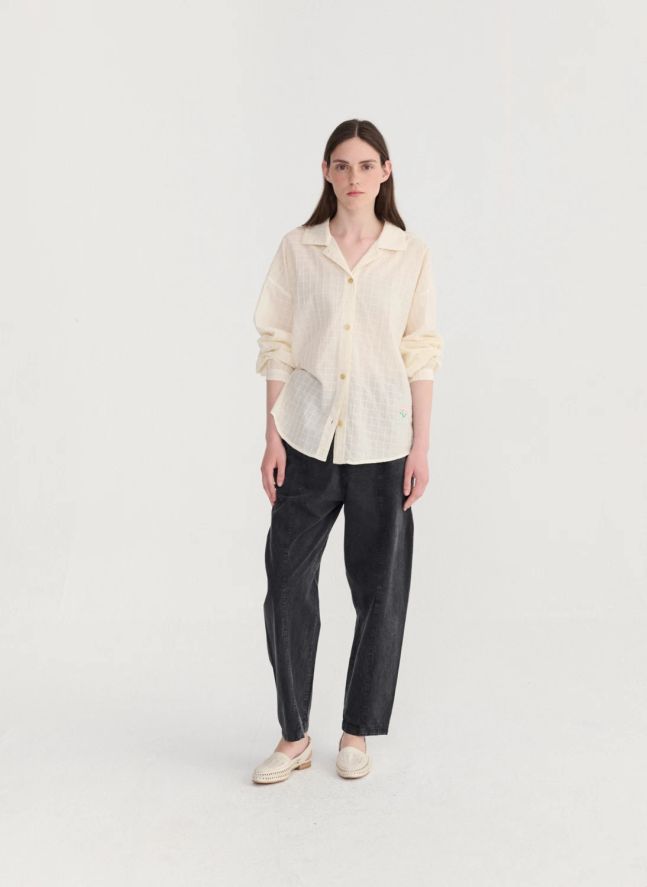 Pantalon Cocoon | Gris foncé