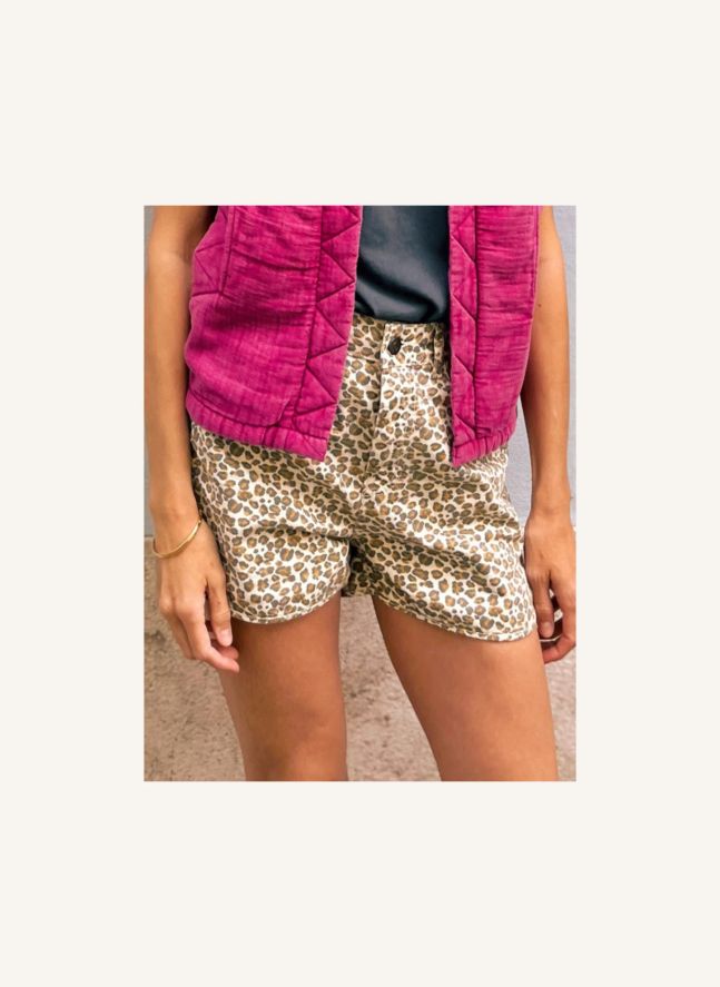 Short Java - Collection Femme | Léopard