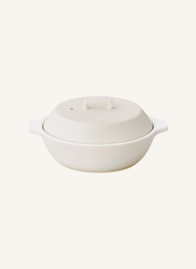 Ceramic pot Kakomi 1.2L | White