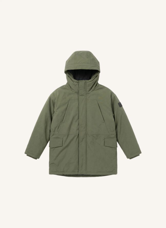 Parka acolchada con forro Oden | Verde Kaki