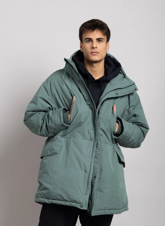 Parka Doublée Dave | Vert kaki