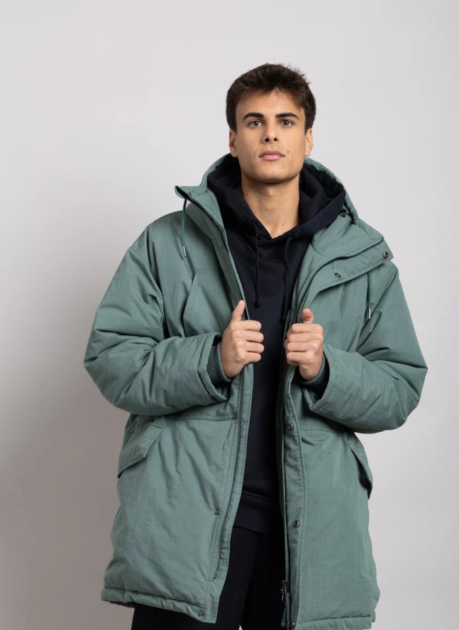 Parka Doublée Dave | Vert kaki