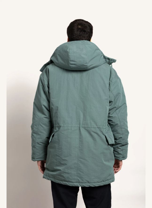 Parka Doublée Dave | Vert kaki