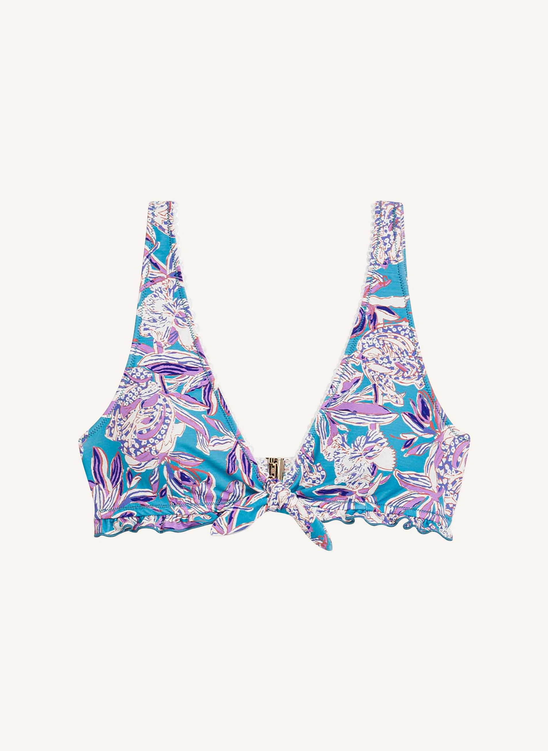 Haut de Maillot Ohau | Bleu- Image produit n°0
