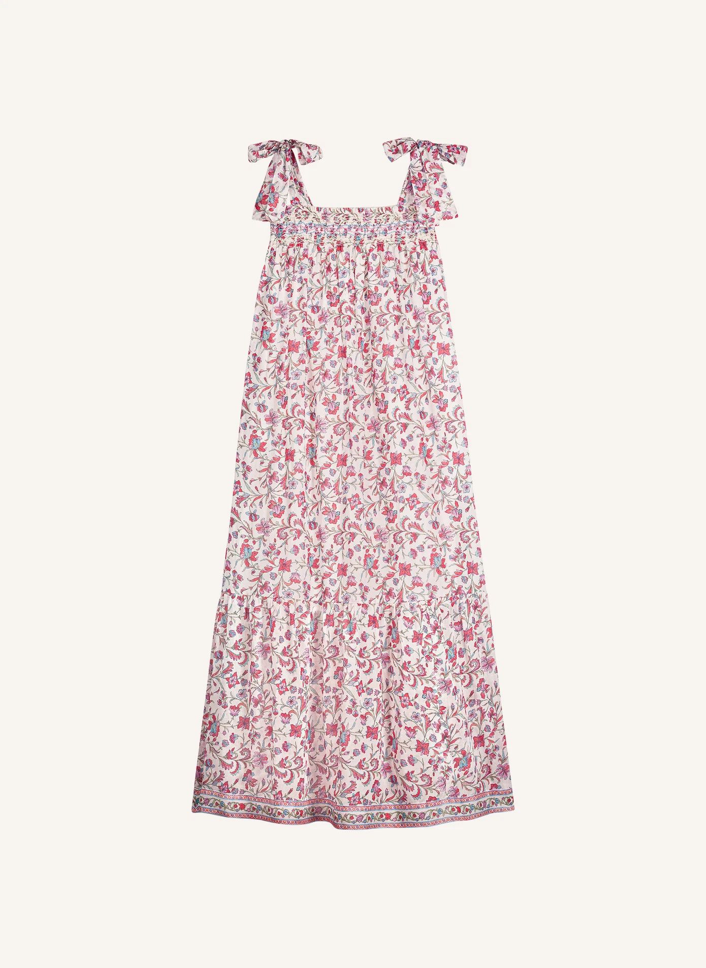 Robe Marcelette Coton Bio | Rose- Image produit n°0