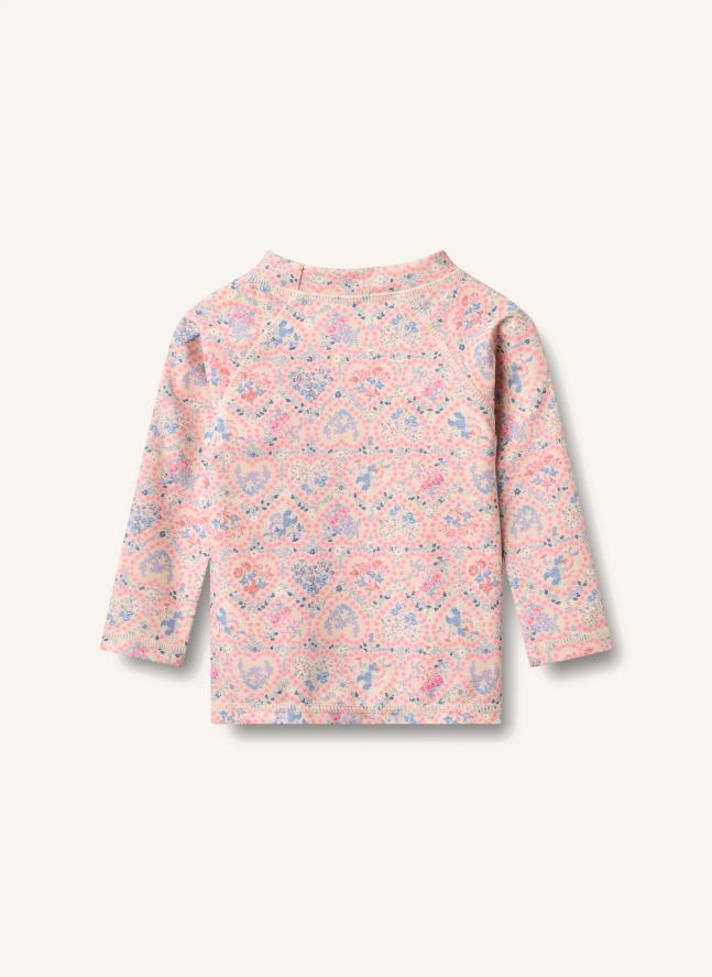 Camiseta Dilan Fleuri Anti-UV Fibras recicladas | Rosa Pálido