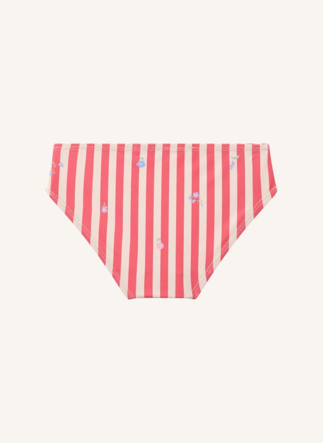 Bañador de rayas Alma Fibras recicladas | Rojo