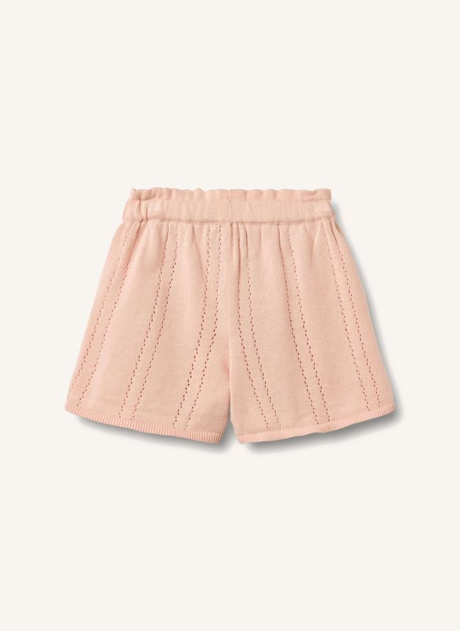 Pantalones cortos Irma de algodón orgánico | Rosa Pálido