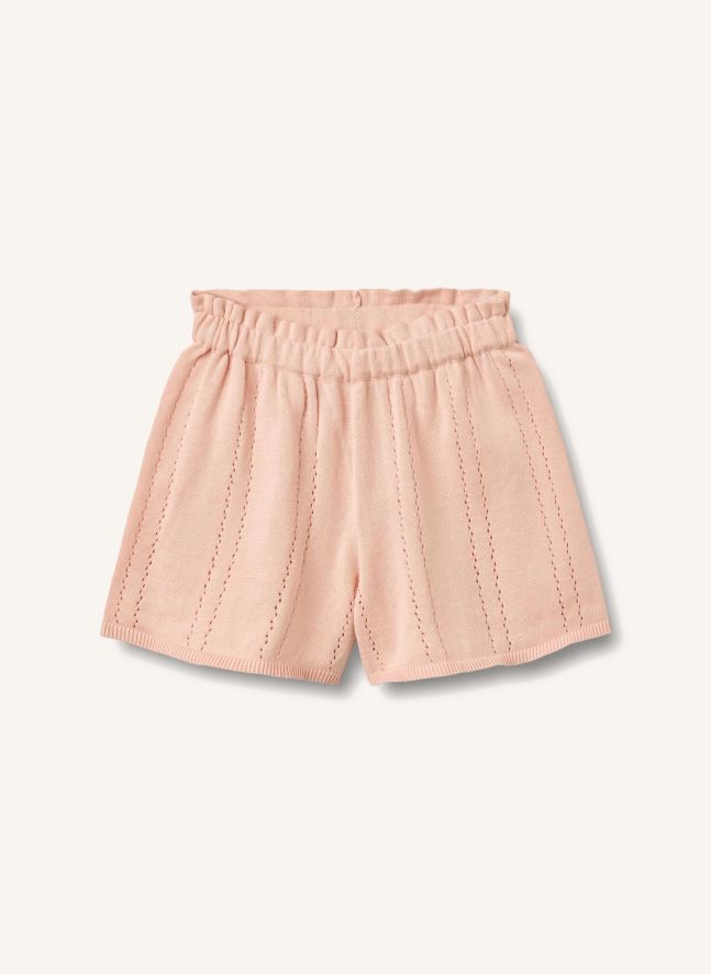 Pantalones cortos Irma de algodón orgánico | Rosa Pálido