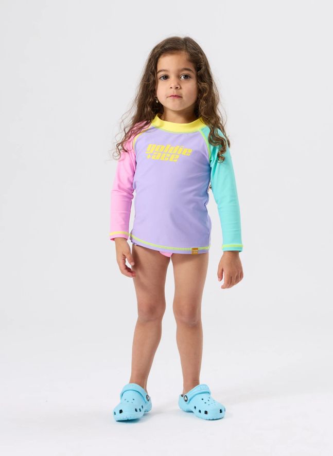 Camiseta de baño Paradise UV Protection | Malva
