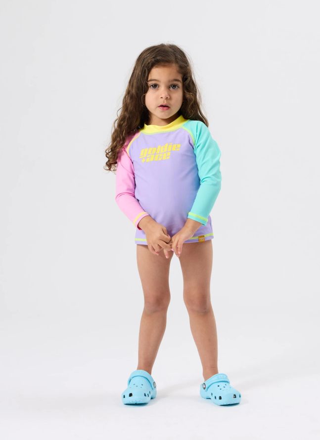 Camiseta de baño Paradise UV Protection | Malva