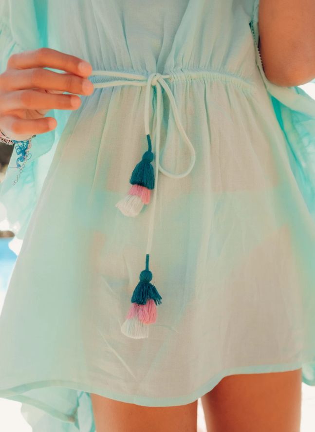 Caftan Lea | Turquoise