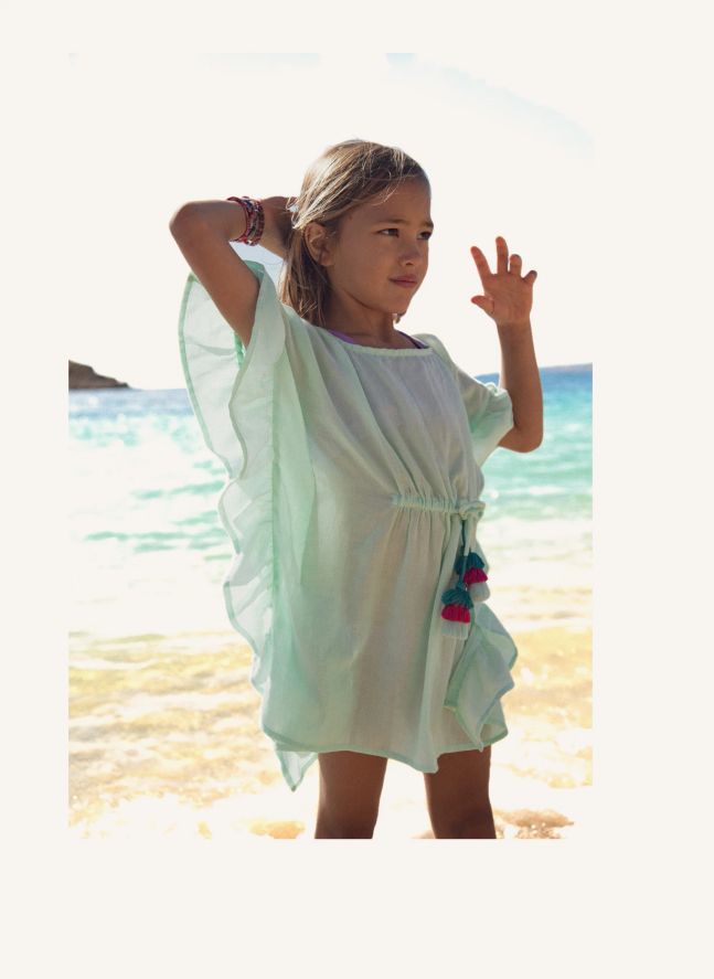 Caftan Lea | Turquoise