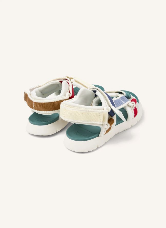 Sandales Oruga Colorblock | Turquoise