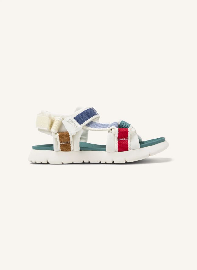 Sandales Oruga Colorblock | Turquoise