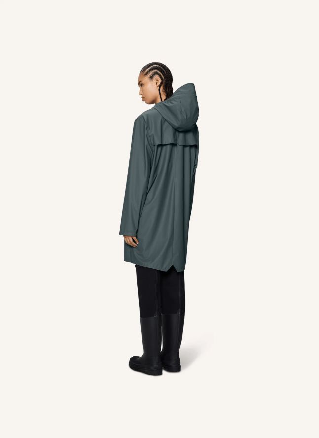 Veste Longue W3 | Gris foncé