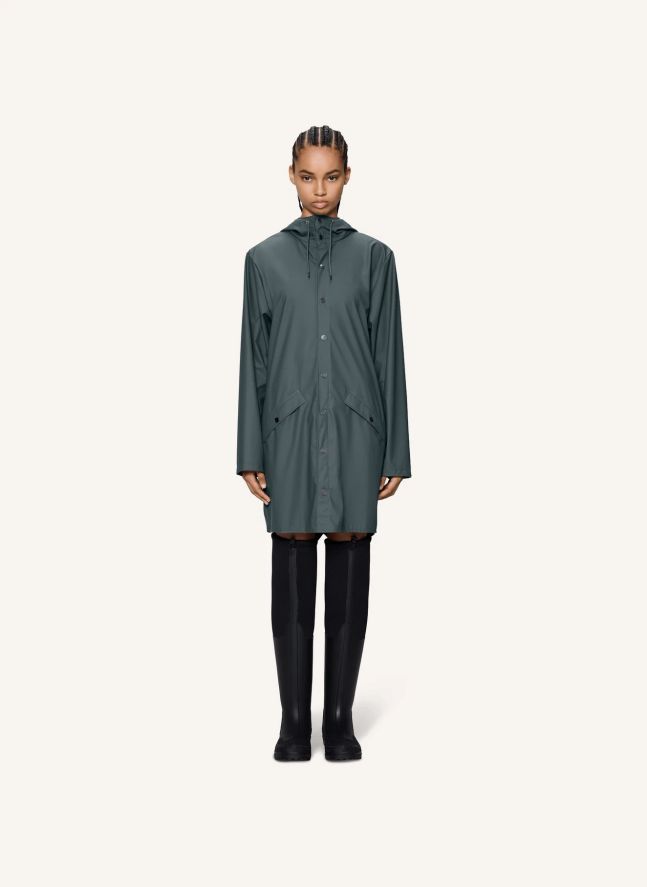Veste Longue W3 | Gris foncé