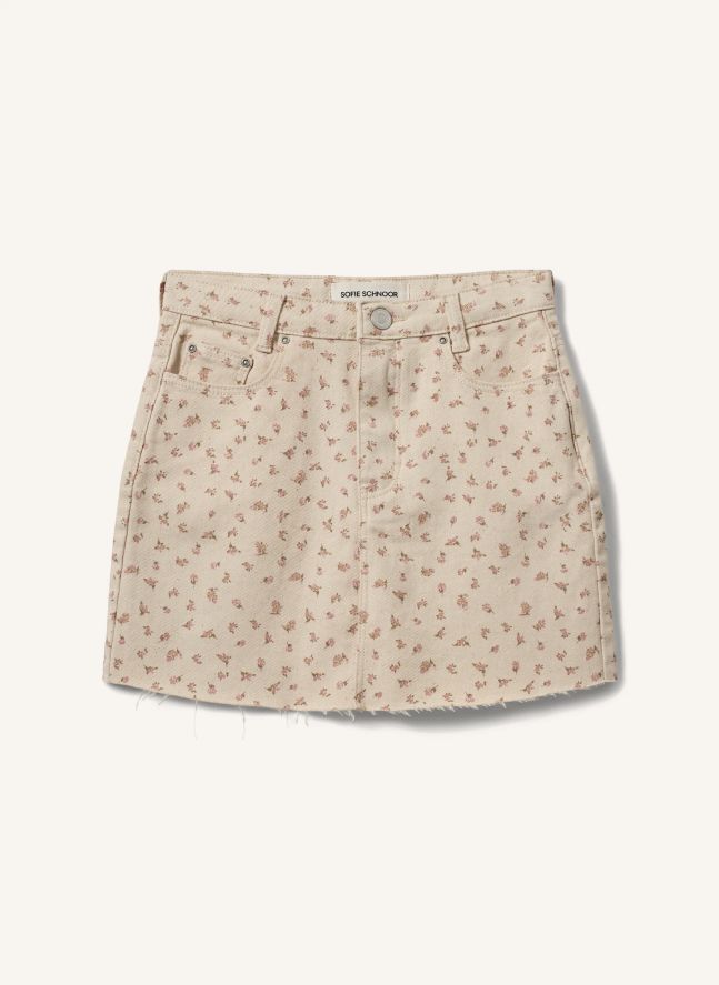 Jupe Courte Cally | Beige
